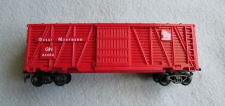 American Flyer/ Gilbert Ho,  Uncatalogued 33006 Great Northern Stock Car.  Solid