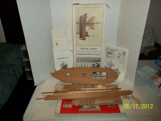 Billing Boat Krabbenkutter Made In Denmark Wooden Model Kit X12