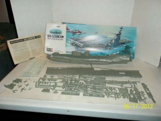Revell Uss Lexington Aircraft Carrier 1/570? H - 444 Model Kit X7