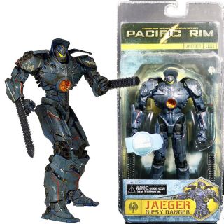 Neca Pacific Rim Gipsy Danger Battle Damage Jaeger 7 " Action Figure Robot Doll