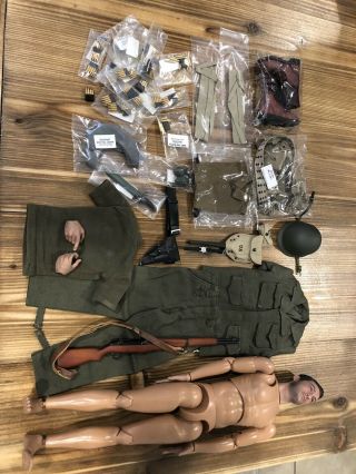 1/6 Us Army Ww2/parts For Custom Figure