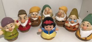 Fisher Price Little People Disney Snow White & The Seven Dwarfs Set 8 Figures