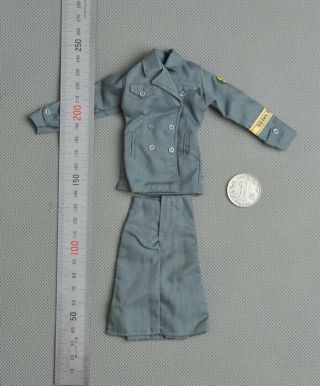 1/6 Scale Ww2 German Female Women Soldiers Messager Nurse Diy Uniform Dress Suit