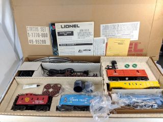 Vintage Lionel Circus Train Set 1989 Made For Sears 6 - 11770