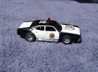 Tyco Dodge Satellite Police Car 12 Ho Scale Slot Car,  Near Nr