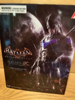 Square Enix Play Arts Kai Batman Arkham Knight No6 Nightwing Action Figure