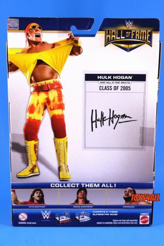 Hulk Hogan WWE Mattel Elite Hall of Fame HOF MOC Wrestling Action Figure_BN1 3