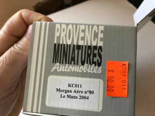 1/43 Scale Model Provence Miniatures Kc011 Morgan Aero 80 2004 Lemans