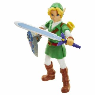 World Of Nintendo The Legend Of Zelda: Ocarina Of Time Link Action Figure 4 Inch