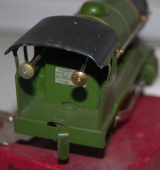 HORNBY O GAUGE TYPE 501 LOCO AND TENDER IN LNER GREEN LIVERY BOXED 7