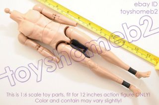 1:6 Scale Dam Toys 78063 Dea Srt Agent El Paso Nude Figure Body