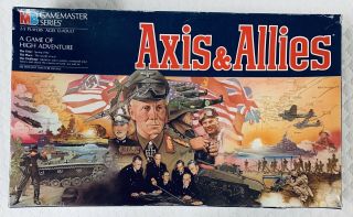 Axis & Allies Gamemaster Series Ww Ii Board Game 100 Complete