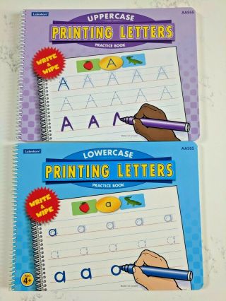 Lake Shore Write And Wipe Practice Book,  Upper & Lower Case Letters