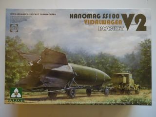 Takom 2110 1/35 Hanomag Ss100 Vidalwagen W/v2 Rocket