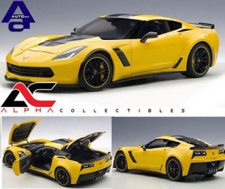 Box Autoart 71260 1:18 2016 Chevrolet Corvette C7 Z06 C7r Racing Yellow