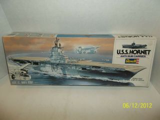 Revell USS Hornet Anti - Sub Carrier 5003 scale? Model Kit Y54 3