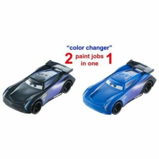Mattel Disney Pixar Cars Jackson Storm Color Changers Grey To Blue Plastic Gifts