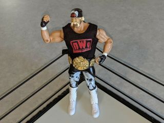 Hollywood Hulk Hogan Jakks Classic Superstars Wwe Wrestling Figure Nwo W/ Belt