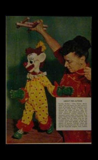 Clown Marionette How - To Build Plans 36 " Bozo Puppet - Dorothy Rankin