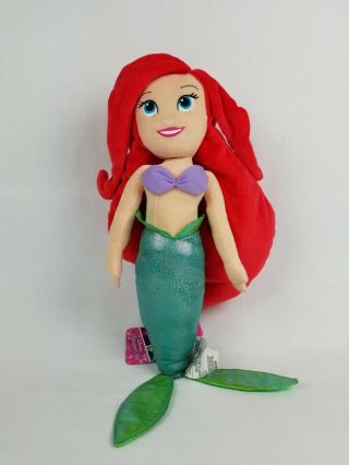 Disney Princess The Little Mermaid Ariel Stuffed Plush Doll 20 "