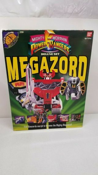 Power Rangers Mmpr Dx Deluxe Megazord 1993 100 Complete