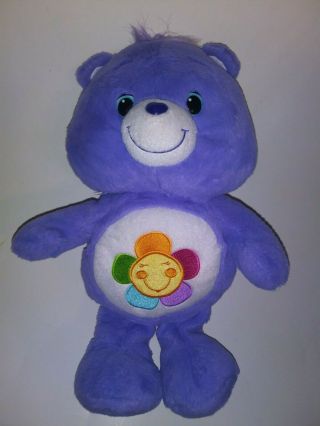 Hasbro Care Bears Purple Harmony Bear 13 " Plush Stuffed Animal