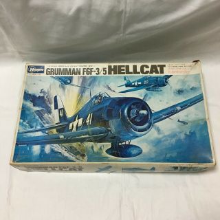 Hasegawa Grumman F6f - 3/5 Hellcat 1/32 Model Kit F/s