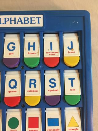 Vintage Flip & Learn Alphabet Shapes Colors Numbers Preschool Toy 4