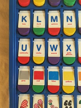 Vintage Flip & Learn Alphabet Shapes Colors Numbers Preschool Toy 5