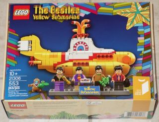 Lego Ideas 21306 - Yellow Submarine - The Beatles - - John Lennon,  Paul Mccartney