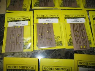 Model Shipway Mast Hoops and Cross/Trestle Tree ' s 6