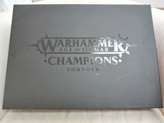 Warhammer Age Of Sigmar Champions Founder Set,  Complete Nib