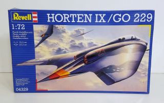 Revell Model Kit Horten Ix/go 229 Ho German Wwii Fighter Bomber Jet No 04329