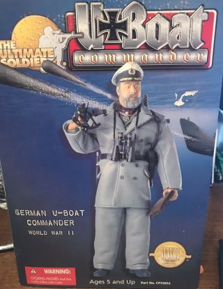 Ultimate Soldier 21st Century German U - Boat Commander World War Ii Inch Figure