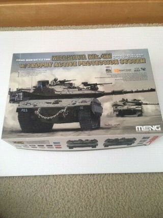 1/35th Scale Merkava Mk.  4m By Meng With Photoetched Parts