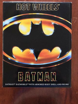 Sdcc 2019 Mattel Exclusive Hot Wheels Armored Batman Batmobile 1989 In Hand