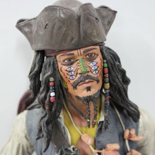 Pirates of the Caribbean 2 Cannibal Jack Sparrow Talking Action Figure 46cm 904 3