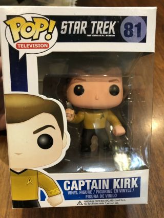 Captain Kirk - Star Trek The Series Funko Pop 81