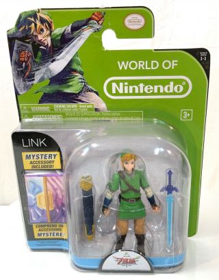 World Of Nintendo The Legend Of Zelda Skyward Sword Link 4 " Inch Jakks 2015