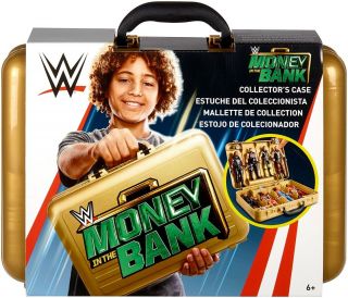 Mattel Wwe Money In The Bank Figure Carry Case