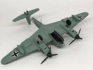 Messerschmitt Me.  410 & Bf.  109F,  1/72,  built & finished for display,  good. 5