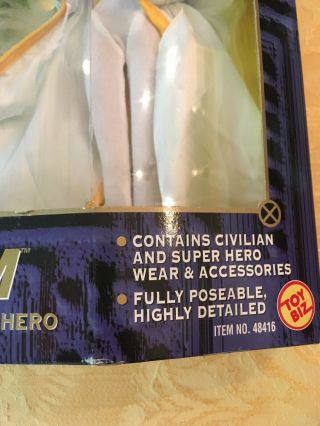 X - Men ' s Storm 12 Inch Collector Hero by Toy Biz - Barbie Style Collector ' s Editi 4