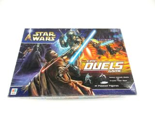 Star Wars Epic Duels Milton Bradley Game 2002 93 Complete (mostly Wound Marks)