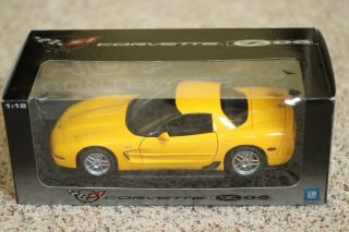 1:18 Autoart Diecast 2001 Chevrolet Corvette Z06 C5 71063 - Millennium Yellow