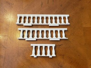 Calico Critters Cloverleaf Manor Mansion Replacement Parts Railing 3 Pc Set