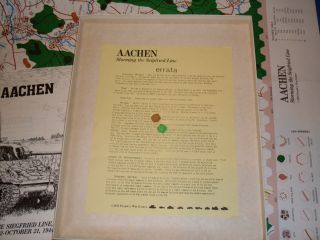Aachen - Storming the Siegfried Line nm unpunched by Peoples War Games 5
