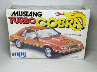 1/25 Mpc Ford Mustang Turbo Cobra Model Kit No.  1 - 0725