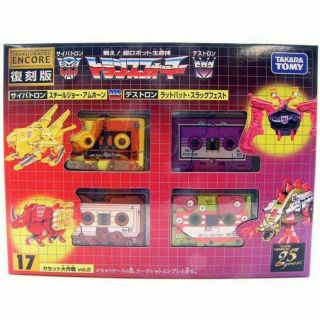 Transformers Encore 17 - Great Cassette Operation Vol.  2 - G1 Takara Tomy -