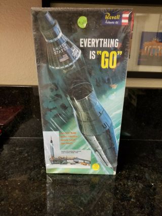 Revell Mercury Capsule & Atlas Booster " Everything Is A Go " Space Model Kit