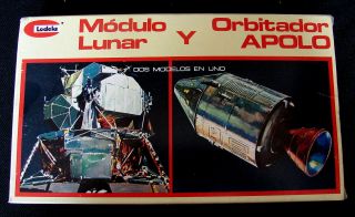Revell/lodela Apollo Lunar And Command Module 1/96 Rh - 9022